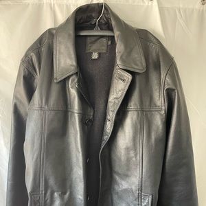 J Crew leather jacket